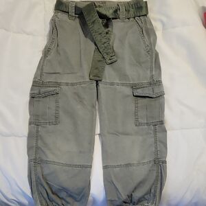 Abercrombie Kids Green Casual Cargo Pants